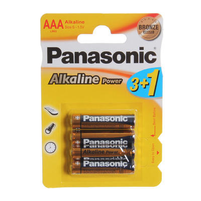 PANASONIC Baterie alkalická tužková 1,5V - AAA/LR03 - 1ks
