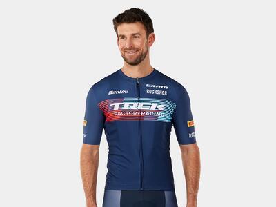 SANTINI Dres Trek Factory Racing Men's Team Replica Cycling Jersey - XL, XL - 1