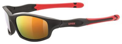 UVEX Brýle Sportstyle 507 Black mat red/Mirror red S3 (2316)