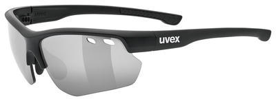 UVEX Brýle Sportstyle 115 Black mat/Silver S3 + Orange S1 + Clear S0 (2216)