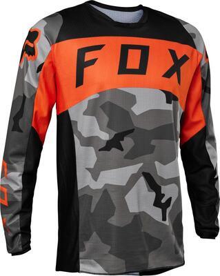 FOX Volný dres 180 Bnkr Jersey - Grey Camo - M - 1