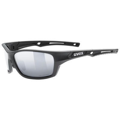 UVEX Brýle Sportstyle 232 P Black Mat / Polavision Mirror Silver S3 (2250) - 1