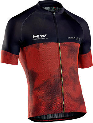 NW Blade 3 Jersey S/S Red/Black - 1
