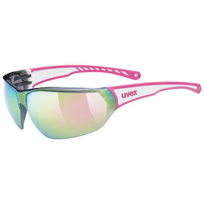 UVEX Brýle Sportstyle 204 Pink-White/Mirror Pink S3 (3816)
