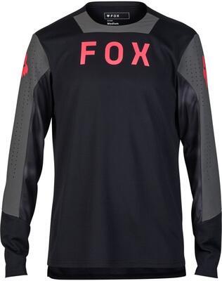 FOX Volný dres Defend LS Jersey Taunt - Black - M - 1