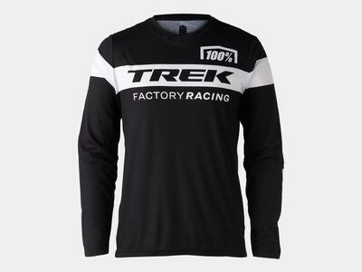 100% Funkční dres Trek Factory Racing dlouhý rukáv - L - 1