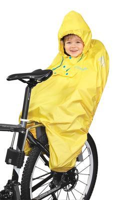 FORCE - poncho na dítě v sedačce žluté