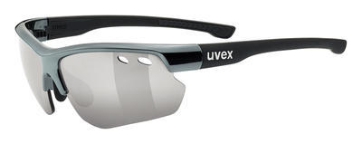 UVEX Brýle Sportstyle 115 Black/Silver S3 + Orange S1 + Clear S0 (4716)