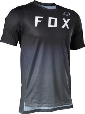 FOX Volný dres Flexair SS Jersey - Black - 1