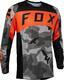FOX Volný dres 180 Bnkr Jersey - Grey Camo - XL, XL - 1/6
