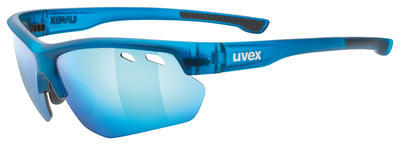 UVEX Brýle Sportstyle 115 Blue mat/Mirro Blue S3 + Orange S1 + Clear S0 (4416)