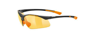 UVEX Brýle Sportstyle 223 Black-Orange/Orange S1 (2212)