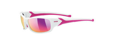 UVEX Brýle Sportstyle 211 White-Pink/Mirror Pink S3 (8316)