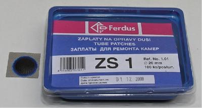 FERDUS - záplata ZS1 průměr 20mm