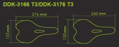 DDK - Sedlo GO Free Eden T3 trekingové DDK-3166 - 2