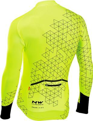 NW Blade 3 Jersey L/S Yellow Fluo - 2
