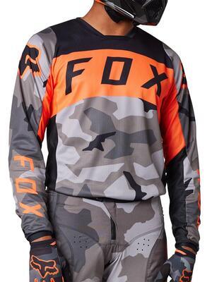 FOX Volný dres 180 Bnkr Jersey - Grey Camo - M - 2
