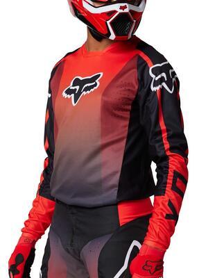 FOX Volný dres 180 Leed Jersey - Fluo Red - M - 2