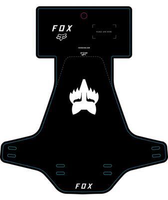 FOX Mud Guard Black - přední blatník černý camo oboustranný - 2