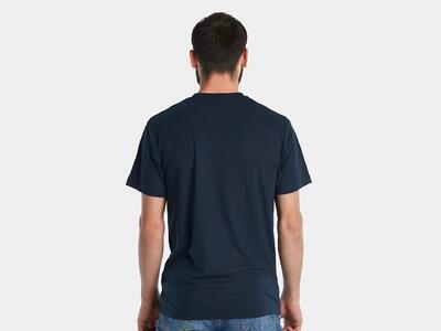 TREK - Check Script T-Shirt Navy - XL, XL - 2