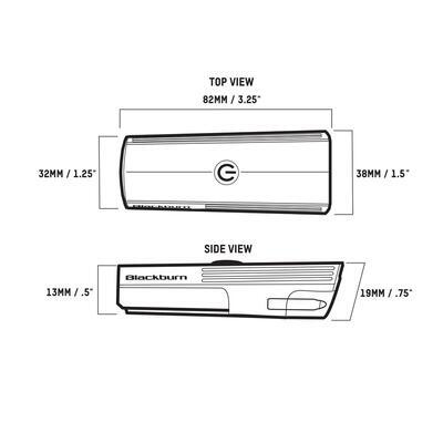 BLACKBURN Dayblazer 550 USB přední světlo - 6